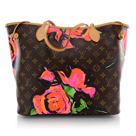 louis vuitton stephen sprouse roses neverfull|Louis Vuitton Neverfull roses.